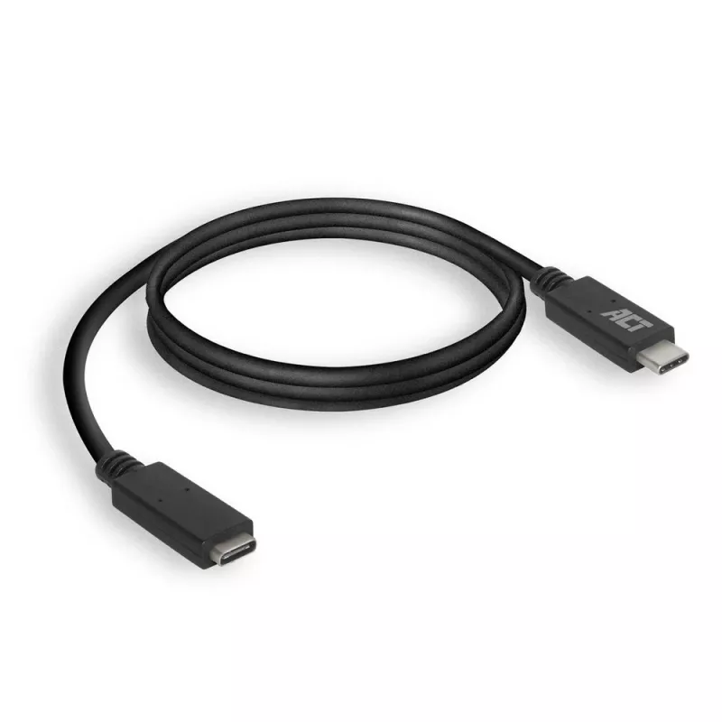 ACT USB 3.0 ilginimo laidas USB-C 2 metrai 5 Gbit/s Juodas