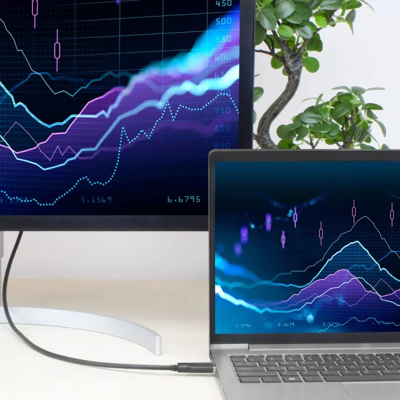 ACT USB 3.0 laidas USB-A į USB-C 2 metrai 5 Gbit/s Juodas