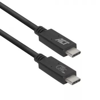 ACT USB4® 40Gbps 240W USB Type-C® laidas, USB-IF sertifikuotas, 0,8 metro