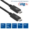 ACT USB4® 40Gbps 240W USB Type-C® laidas, USB-IF sertifikuotas, 0,8 metro