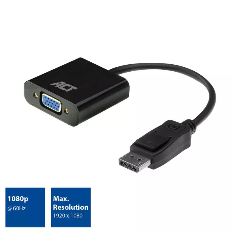 DisplayPort į VGA adapteris ACT AC7515
