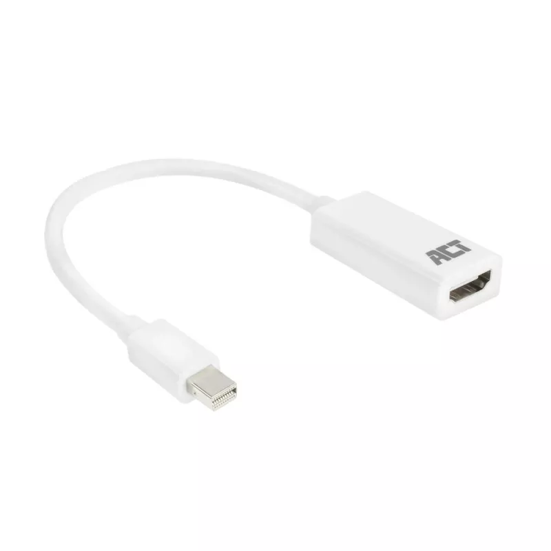 ACT 0,15 metro, Mini DisplayPort patinas į HDMI-A lizdas adapteris