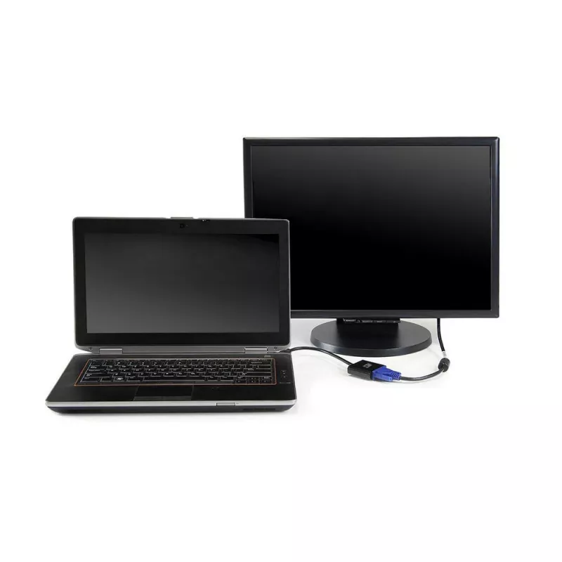 ACT 0,15 metro, HDMI-A kištukas į VGA lizdą adapteris, su garsu
