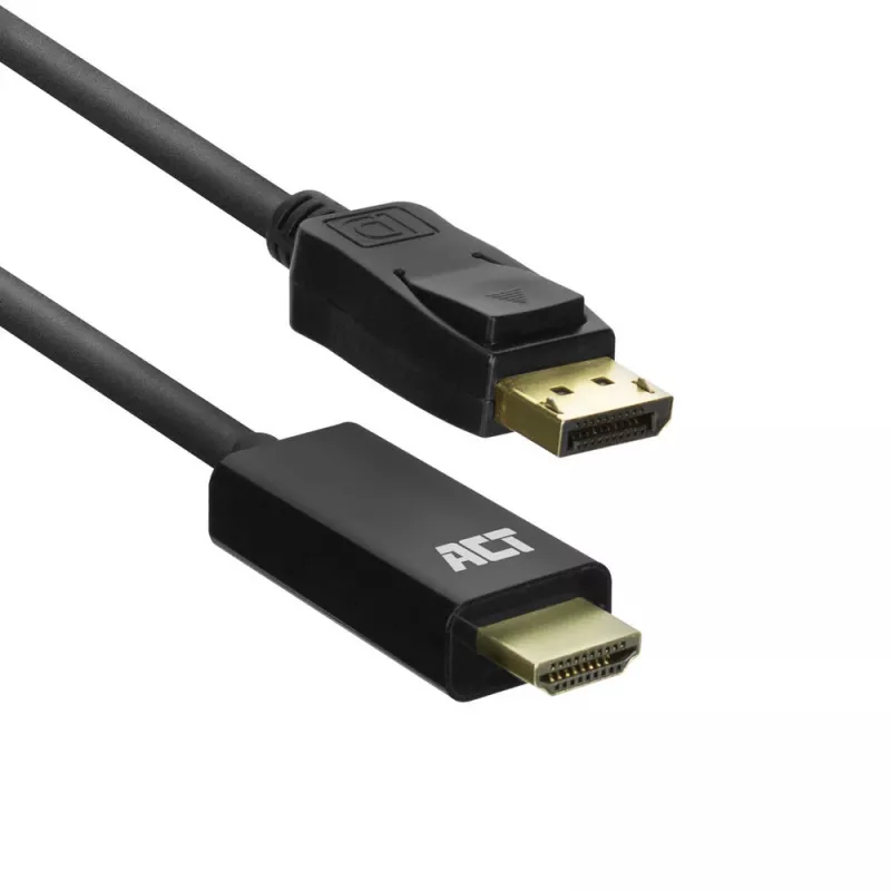 DisplayPort į HDMI adapterio kabelis ACT AC7550 1,8 m