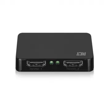 ACT 4K HDMI 1.4 skirstytuvas 2 prievadai 3840 x 2160 pikselių juodas