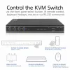 ACT 2 prievadų dvigubas HDMI 4K@60Hz KVM jungiklis, USB 3.2 Gen1 (USB 3.0)