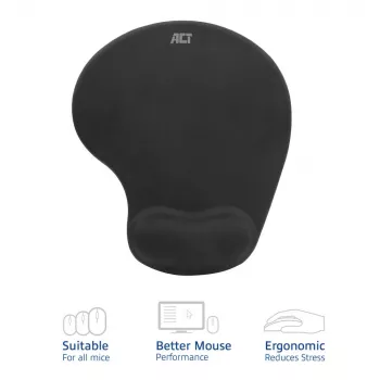 Pelės kilimėlis ACT Ergonomic AC8010 su riešo atrama