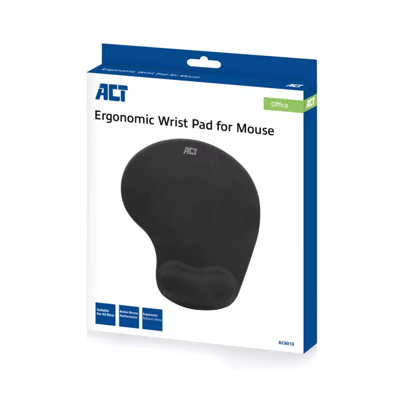 Pelės kilimėlis ACT Ergonomic AC8010 su riešo atrama