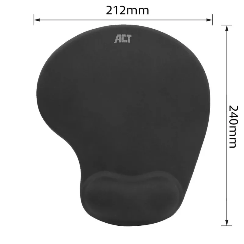 Pelės kilimėlis ACT Ergonomic AC8010 su riešo atrama