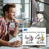 ACT dujinis monitoriaus laikiklis biurui juodas AC8311 spaustuvas/varžtinis 9 kg