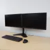 ACT laisvai pastatoma dviejų monitorių rankena AC8320, maks. svoris 16 kg, min. ekranas 33 cm, maks. ekranas 81,3 cm