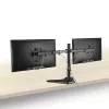 ACT laisvai pastatoma dviejų monitorių rankena AC8320, maks. svoris 16 kg, min. ekranas 33 cm, maks. ekranas 81,3 cm