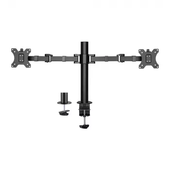 ACT Dviejų monitorių laikiklis biurui solid pro Spaustuvas / Varžtinis tvirtinimas 12 kg 10-32 col.