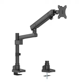 ACT Vieno monitoriaus laikiklis biurui Solid Pro su mechanine spyruokle, 12 kg talpa