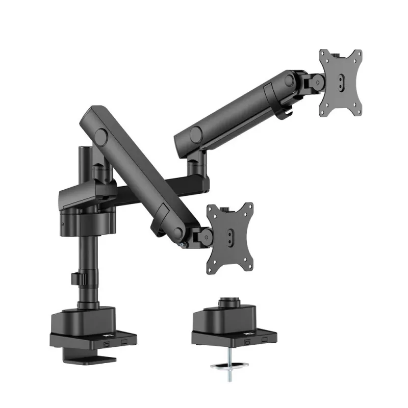 ACT Monitor arm 35 inch office solid pro, mechanical spring, 2 monitors