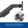 ACT Monitor laikiklis 49 colių biuro premium dujinė spyruoklė 1 monitoriui Clamp/Grommet 20 kg
