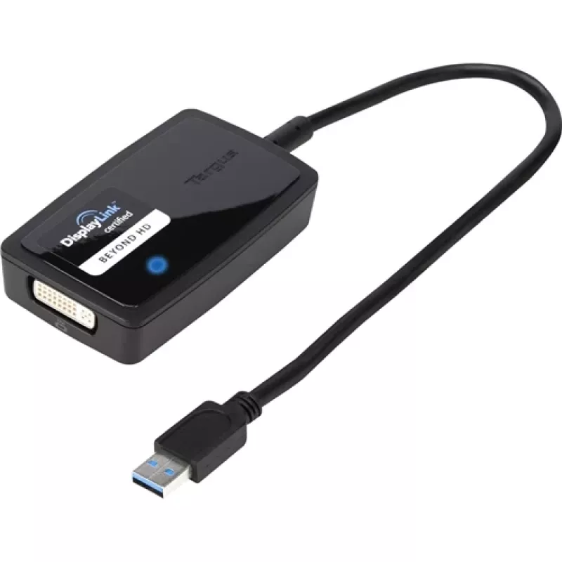Targus USB 3.0 SuperSpeed Multi Video USB grafikos adapteris 2048 x 1152 pikselių Juodas
