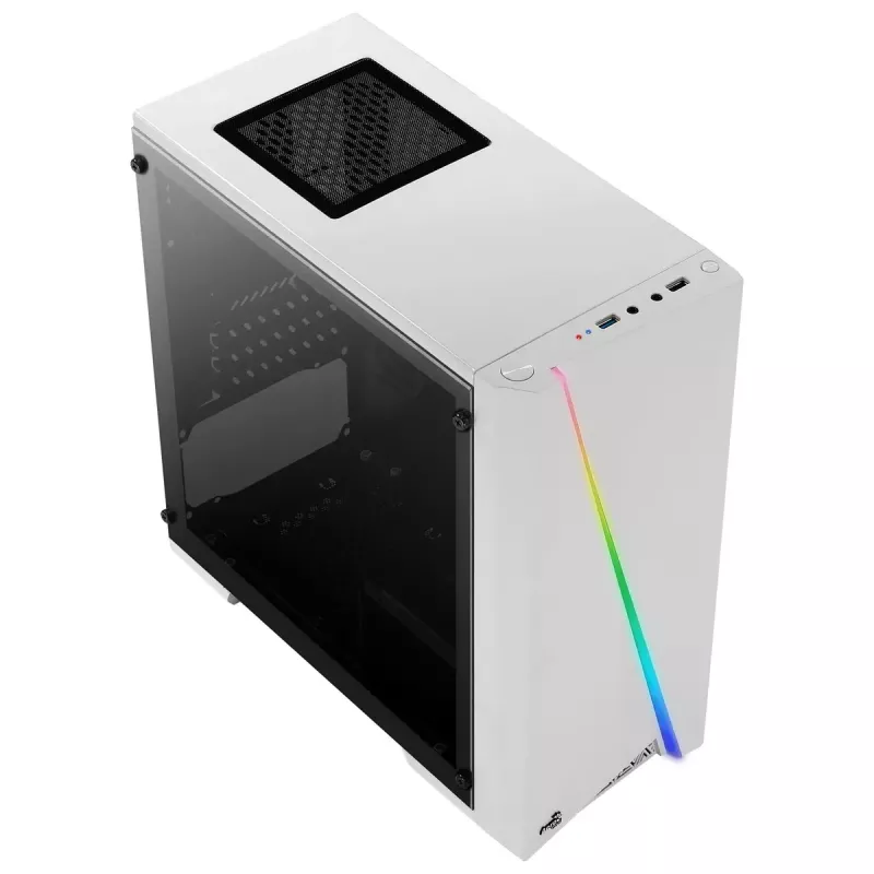 PC korpusas Aerocool Cylon Mini Mini Tower baltas