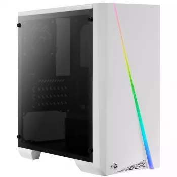 PC korpusas Aerocool Cylon Mini Mini Tower baltas
