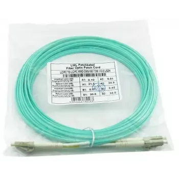 Šviesolaidinis kabelis BlueOptics AJ839A 50 m LC OM3 Aqua