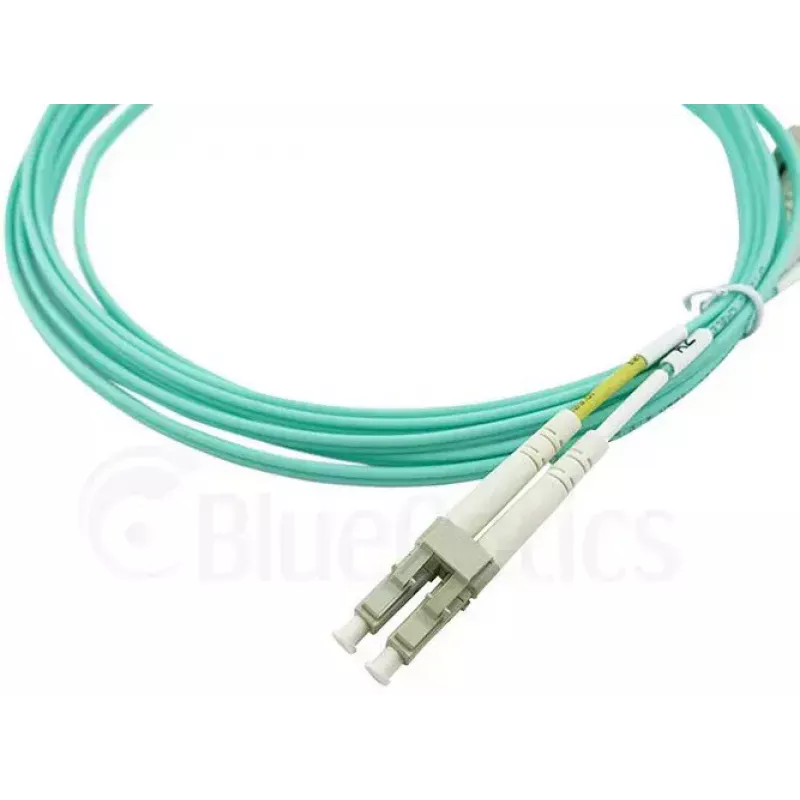 Šviesolaidinis kabelis BlueOptics AJ839A 50 m LC OM3 Aqua