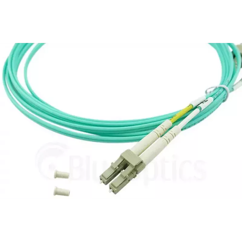 Šviesolaidinis kabelis BlueOptics AJ839A 50 m LC OM3 Aqua