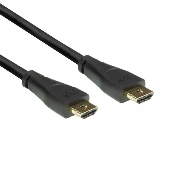 ACT 0,90 m HDMI 4K Premium Certified Locking Cable v2.0 HDMI-A kištukas - HDMI-A kištukas