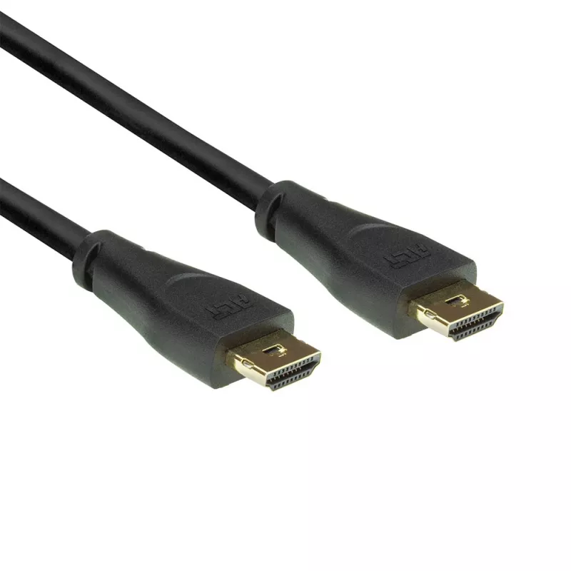ACT 0,90 m HDMI 4K Premium Certified Locking Cable v2.0 HDMI-A kištukas - HDMI-A kištukas