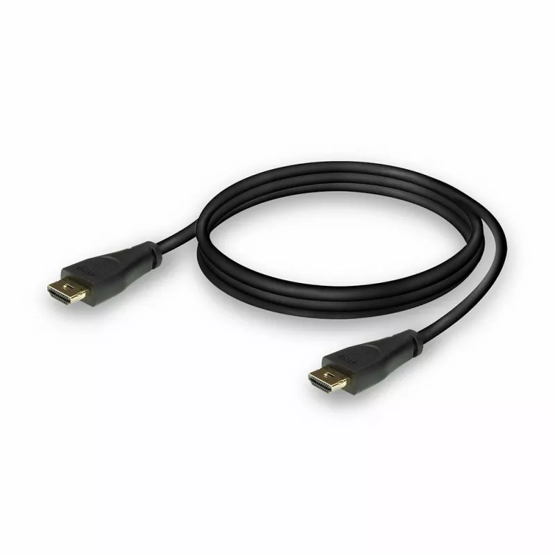 ACT 0,90 m HDMI 4K Premium Certified Locking Cable v2.0 HDMI-A kištukas - HDMI-A kištukas