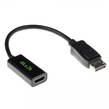 Adapterio laidas DisplayPort vyriškas - HDMI-A moteriškas ACT AK3994 0,15 m