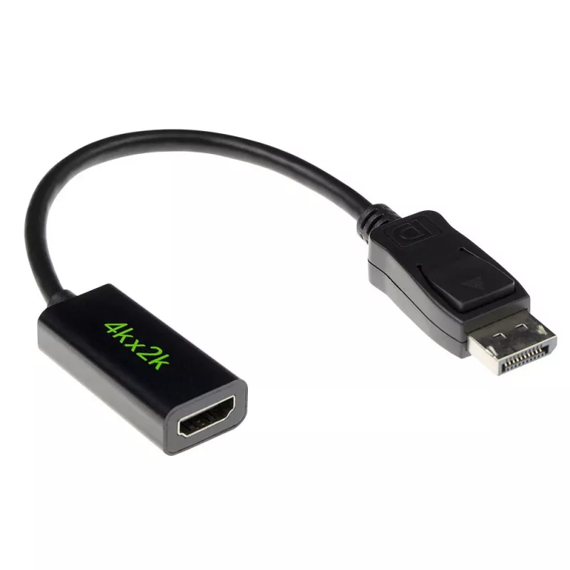 Adapterio laidas DisplayPort vyriškas - HDMI-A moteriškas ACT AK3994 0,15 m