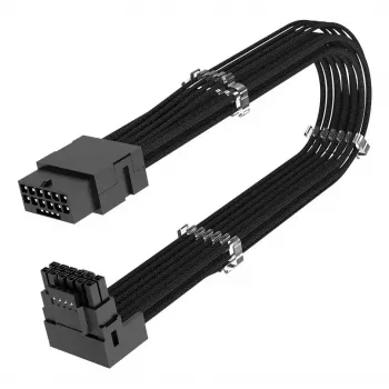 Kabelis Akasa G-Nexus PX16 12+4 kontaktų Juodas 0,3 m