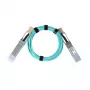 BlueOptics AOC-Q-Q-100G-15M-BO InfiniBand šviesolaidinis kabelis 15m QSFP28 Vienas/Vienas