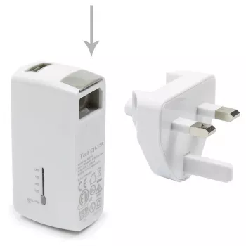 Targus APD752EU power bank 2100 mAh Baltas