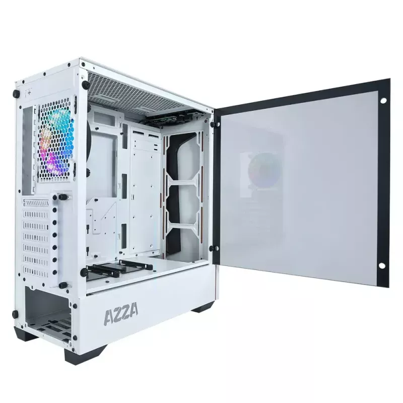 PC korpusas Azza APOLLO 430 Midi Tower White