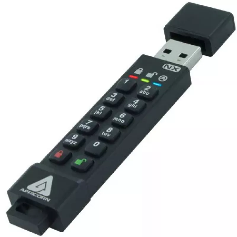 USB atmintinė Apricorn 128 GB USB Type-A 3.2 Gen 1 ASK3-NX