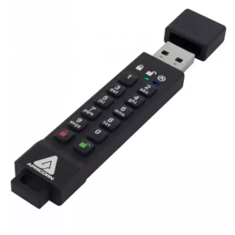 USB atmintukas Apricorn 64GB USB Type-A 3.2 Gen 1 Aegis Secure Key 3z