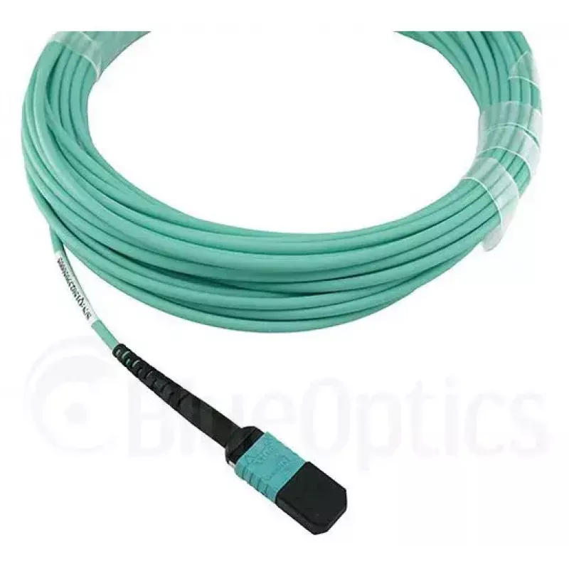 Tinklo kabelis BlueOptics AT-MTP12-30-BO MTP MTP InfiniBand 30 m Aqua spalvos
