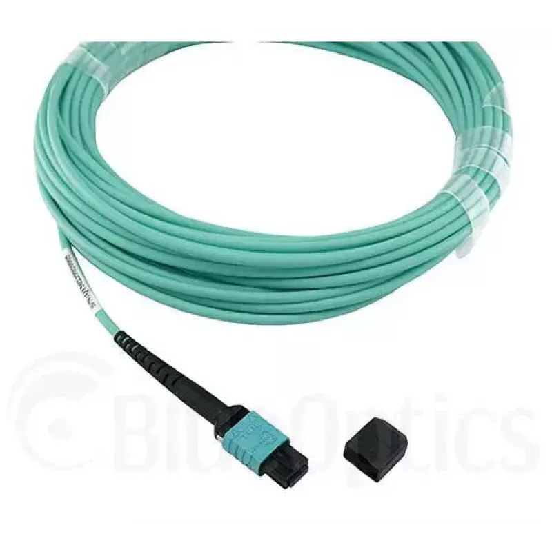 Tinklo kabelis BlueOptics AT-MTP12-30-BO MTP MTP InfiniBand 30 m Aqua spalvos