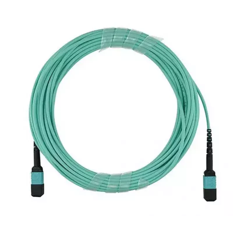 Tinklo kabelis BlueOptics AT-MTP12-30-BO MTP MTP InfiniBand 30 m Aqua spalvos