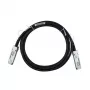 BlueOptics AT-QSFP3CU-BL InfiniBand šviesolaidinis kabelis 3 m QSFP juodas