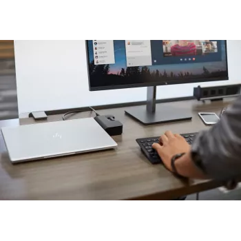 HP UltraSlim prijungimo stotelė, juoda