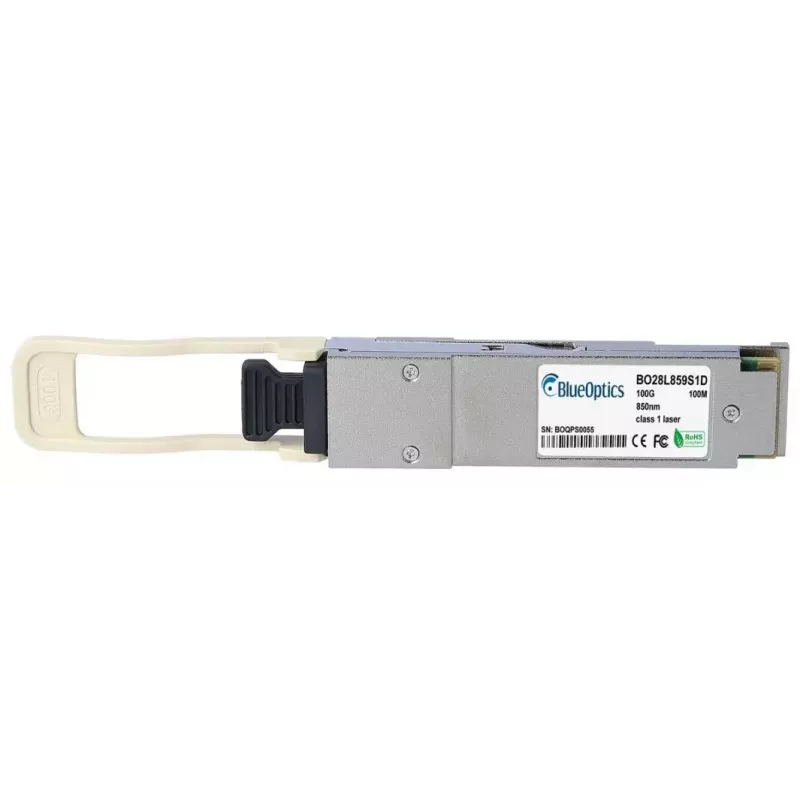 Šviesolaidinis siųstuvas-imtuvas BlueOptics BFH1-BO QSFP28 100m