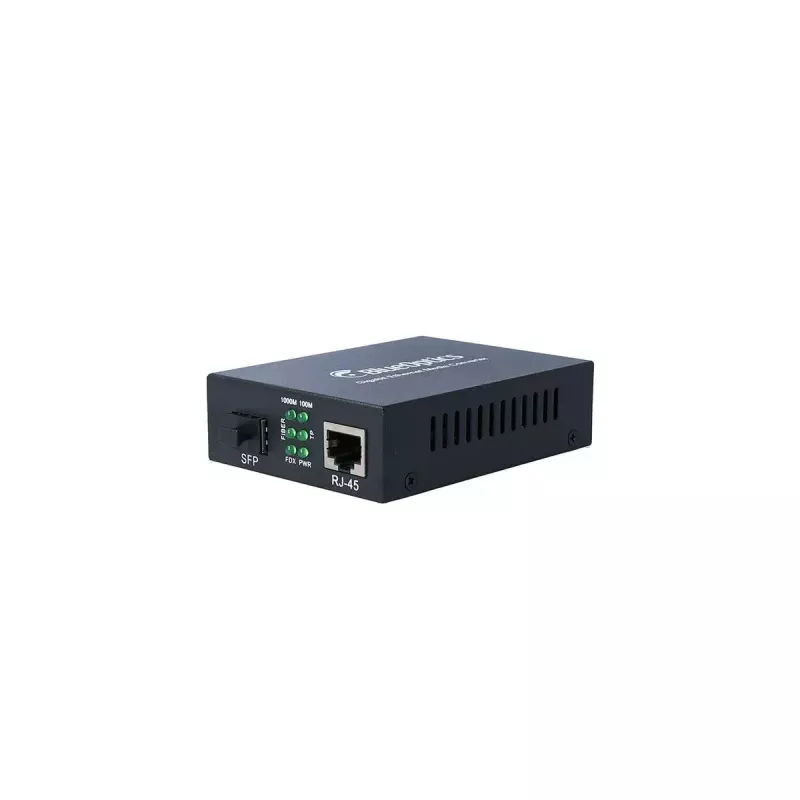 Tinklo medijos keitiklis BlueOptics BLMC001 1000 Mbit/s juodas