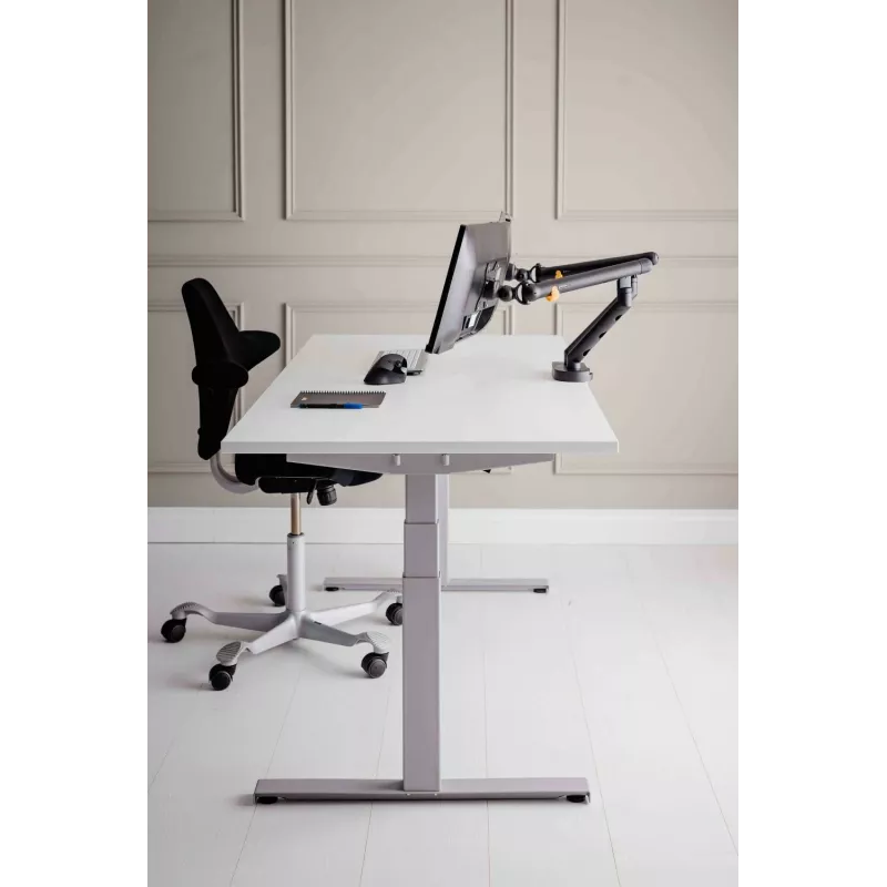 BakkerElkhuizen BE Flexible Dual tamsiai pilka, spaustuvas, 20 kg, 43,2 cm (17 colių), 88,9 cm (35 colių), 100 x 100 mm, pilka
