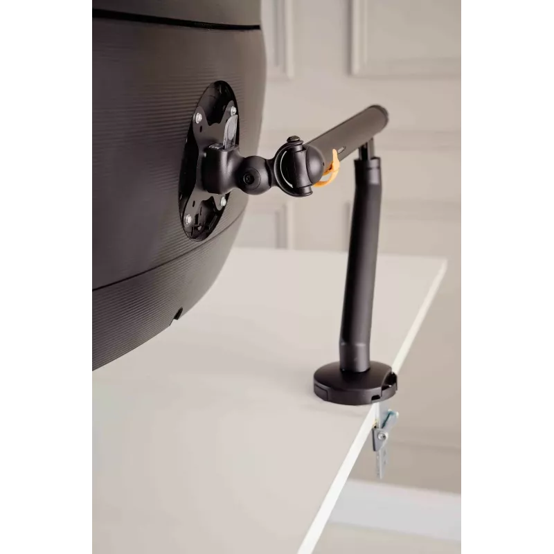 BakkerElkhuizen BE Flexible Single Black, Clamp, 10 kg, 43.2 cm (17 col.), 88.9 cm (35 col.), 100 x 100 mm, Juoda