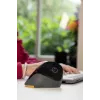 BakkerElkhuizen PRF Mouse Wireless tamsiai pilka, dešinei rankai, vertikalus dizainas, optinis, RF belaidis, 1600 DPI, juoda, pilka
