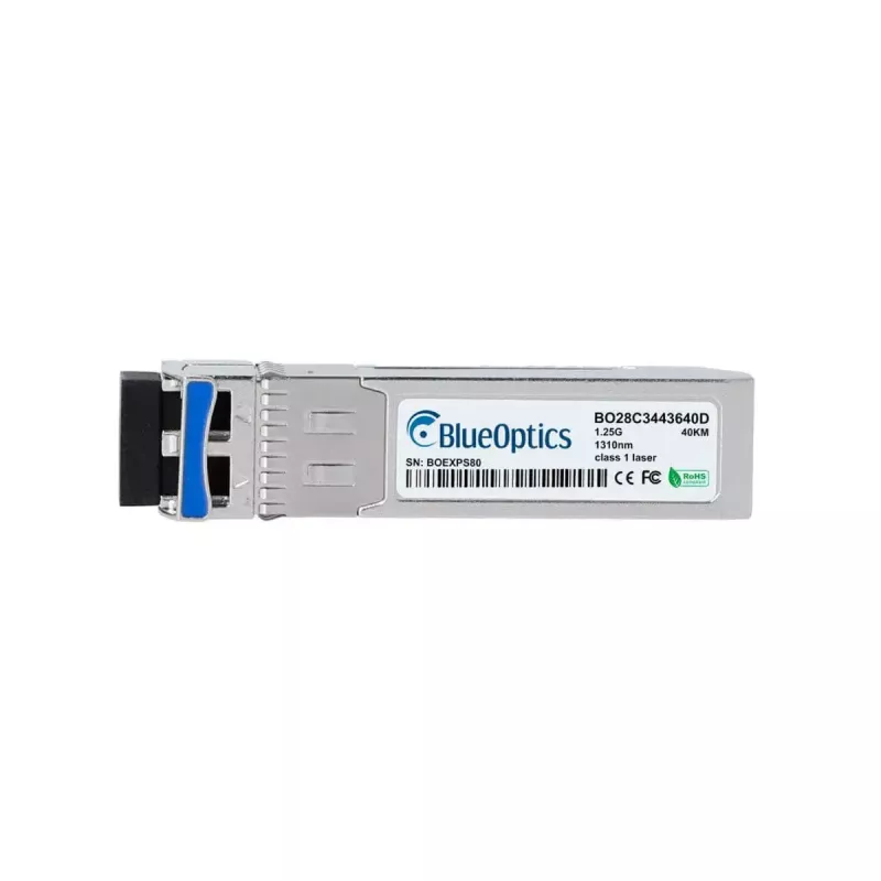 Skaidulinės optikos siųstuvo-imtuvo modulis BlueOptics BO28C3443640D-BO cSFP LC aliuminis