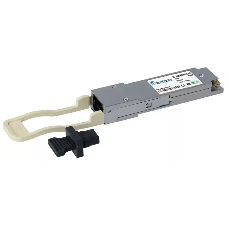 Skaidulinės optikos siųstuvo-imtuvo modulis BlueOptics BO28L859S1DIN 100000 Mbit/s QSFP28