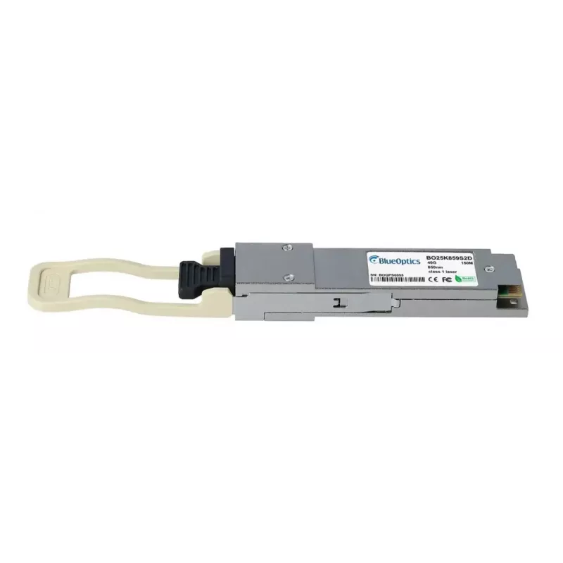 Skaidulinės optikos siųstuvo-imtuvo modulis BlueOptics BO28L859S1DIN 100000 Mbit/s QSFP28
